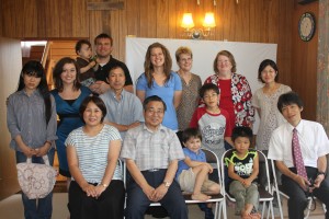 Loved spending time with the Fujii family and the church members.  